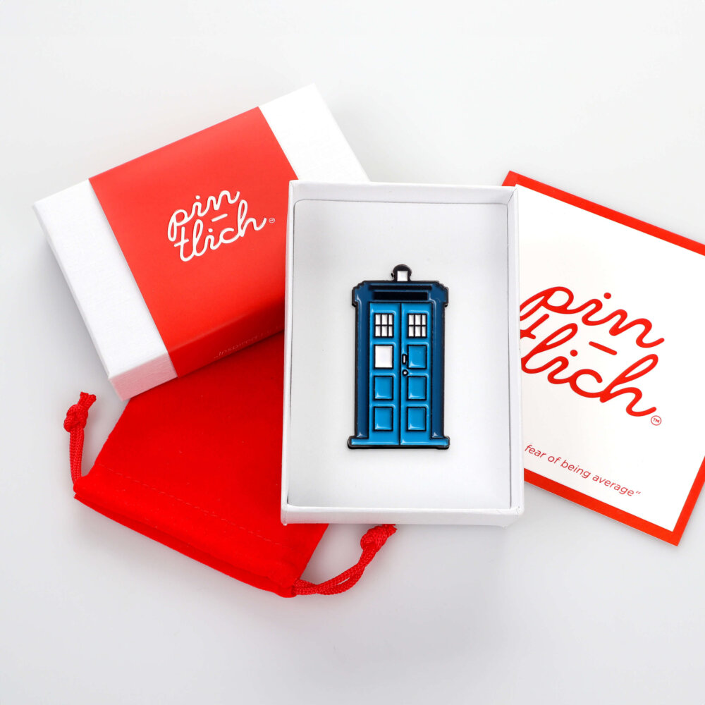 Doctor Who – Tardis – Smaltovaný odznak (#427) - Image 6