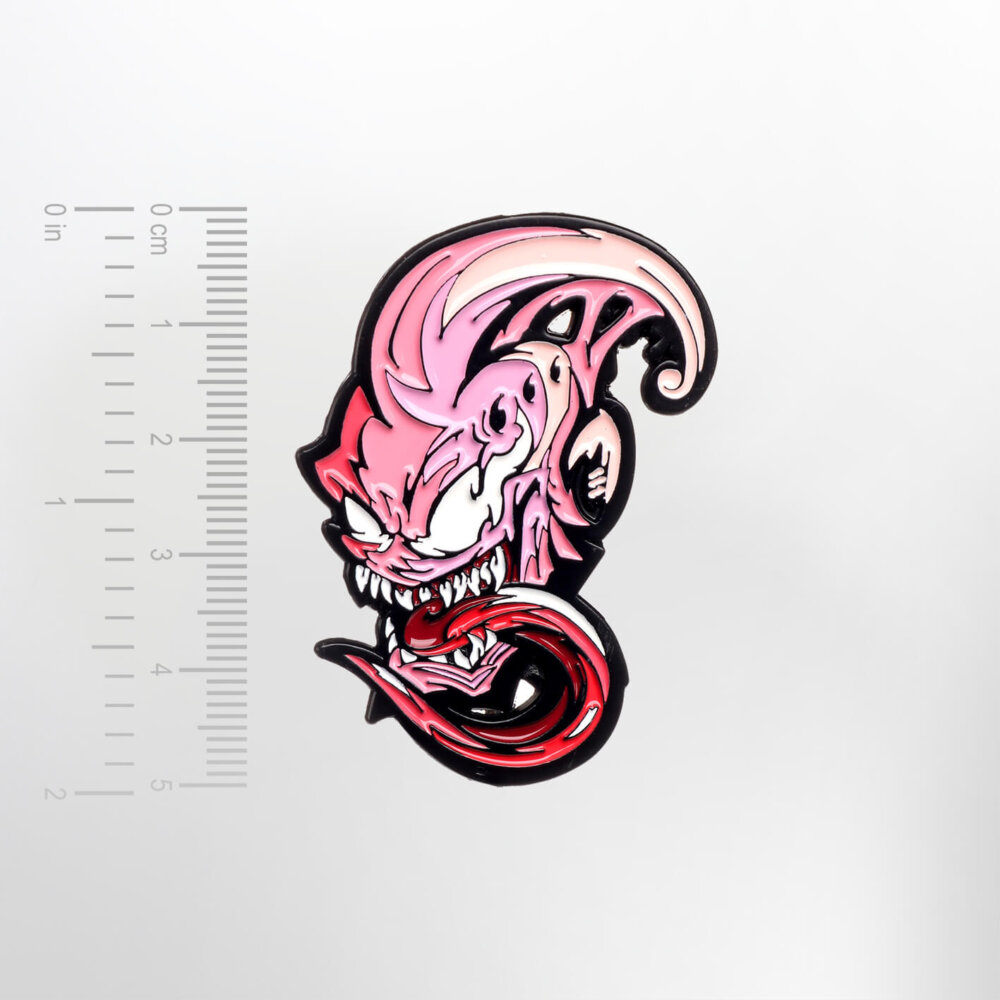 Pink Venom – Smaltovaný odznak (#454) - Image 2