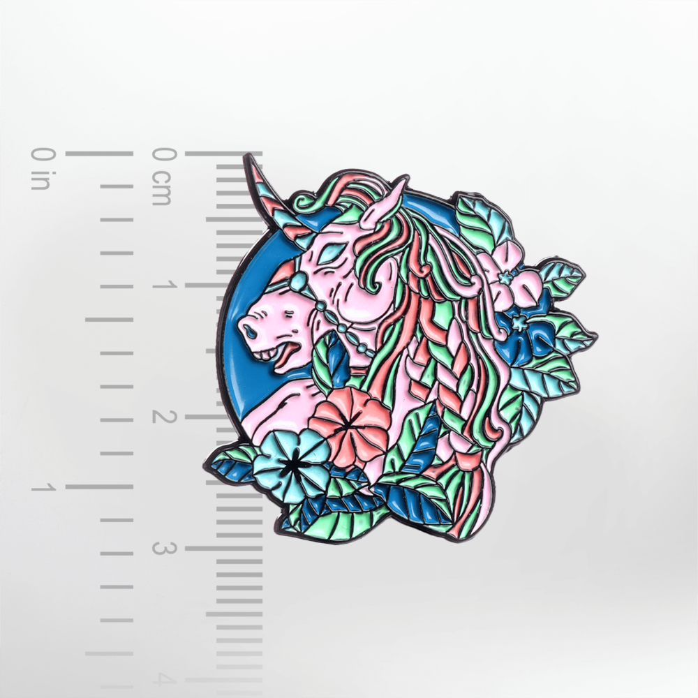 Unicorn – Smaltovaný odznak (#466) - Image 2