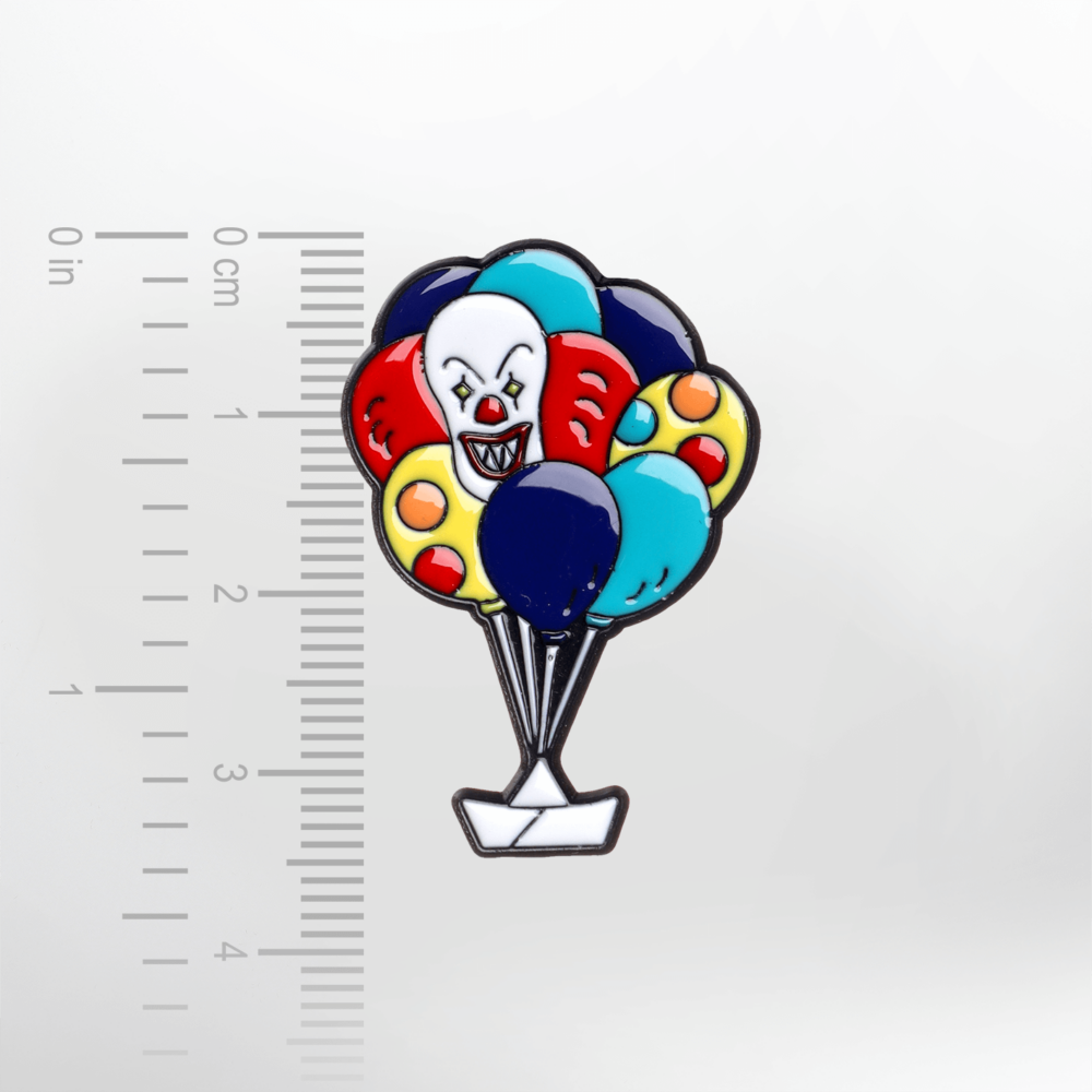 Clown Balloons – Smaltovaný odznak (#508) - Image 2
