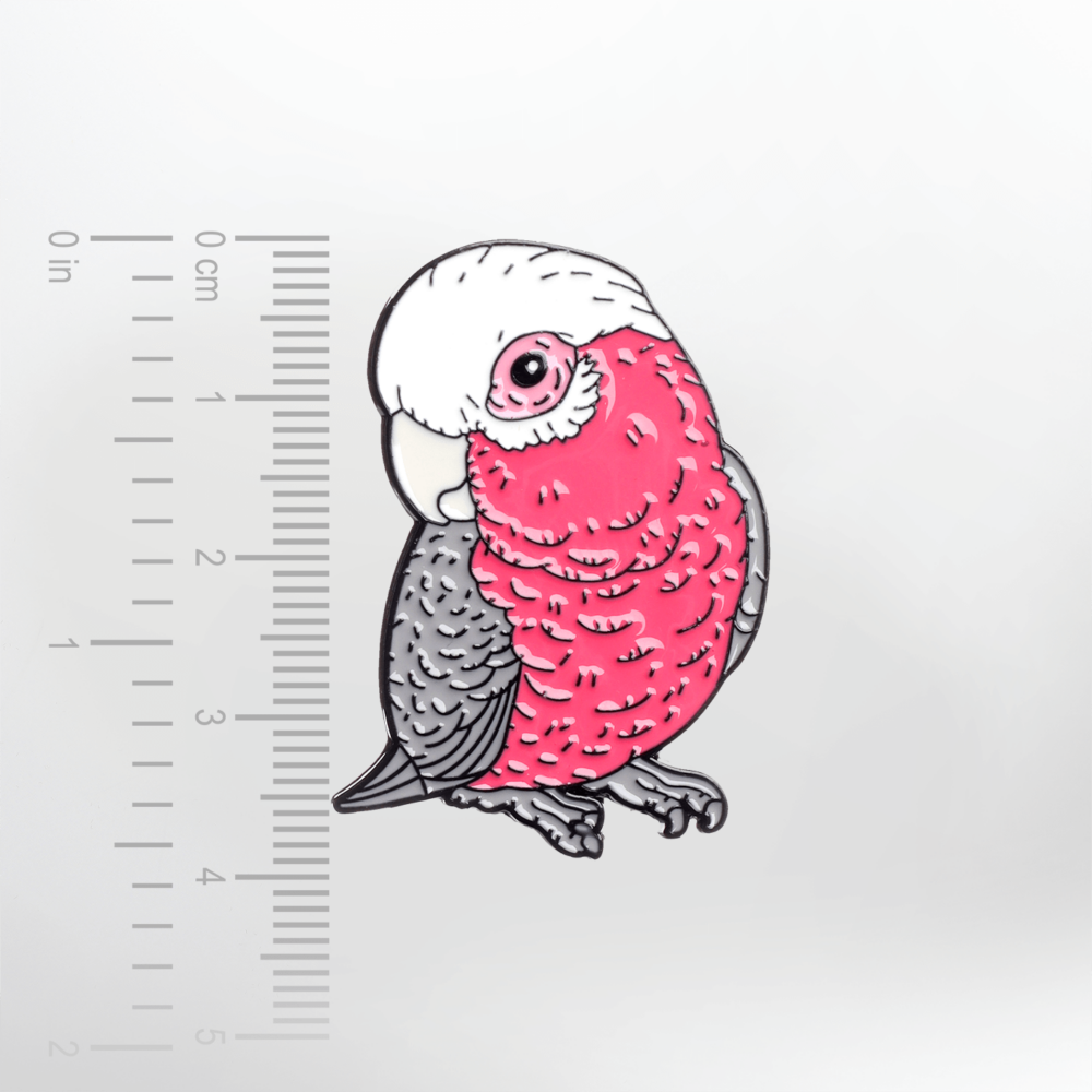 Parrot – Smaltovaný odznak (#528) - Image 2