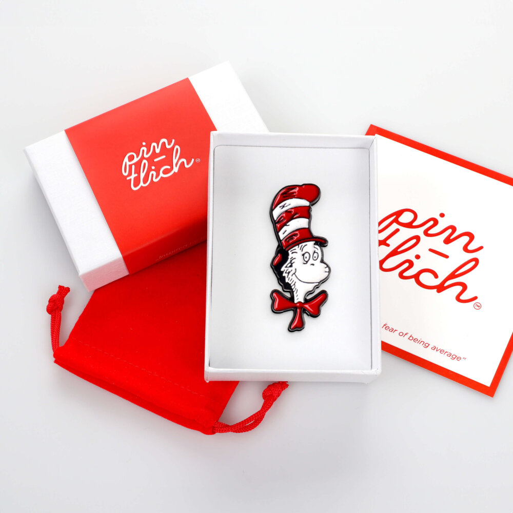 The Cat in the Hat – Smaltovaný odznak (#546) - Image 6