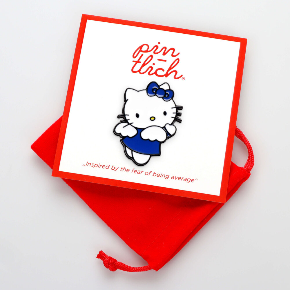 Hello Kitty with Wings – Smaltovaný odznak (#567) - Image 4