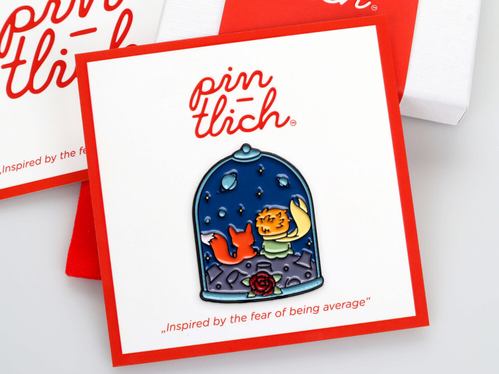 The Little Prince – Smaltovaný odznak (#571)