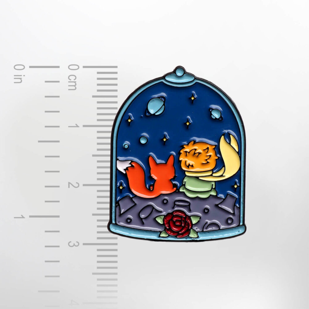 The Little Prince – Smaltovaný odznak (#571) - Image 2