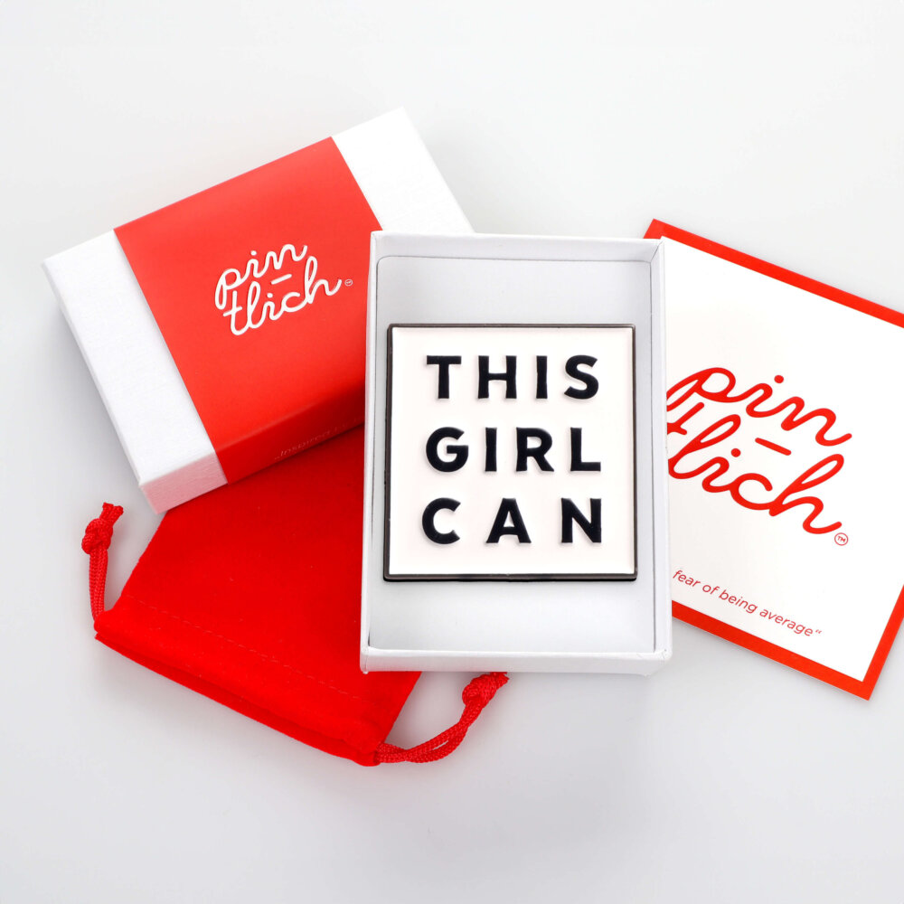 This Girl Can  – Smaltovaný odznak (#624) - Image 6