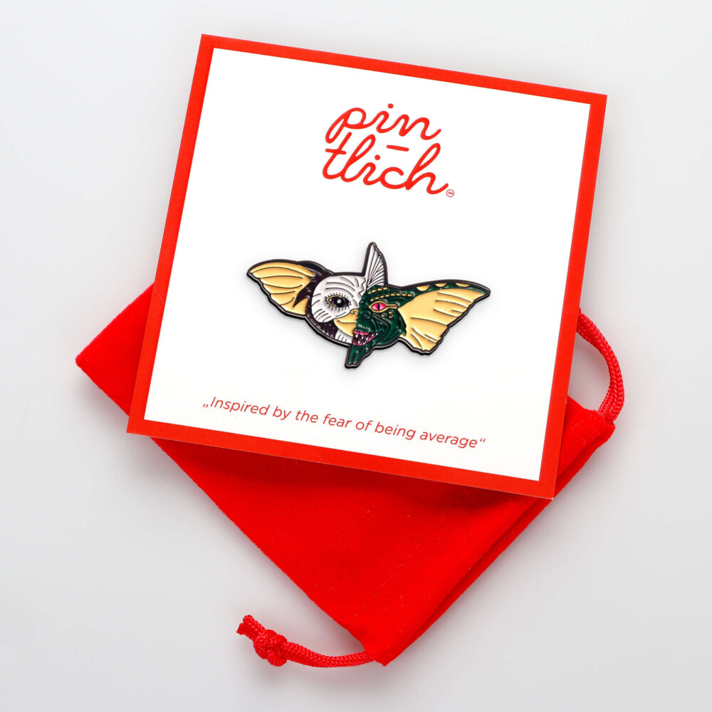Gremlin – Half Good, Half Bad – Smaltovaný odznak (#651) - Image 4