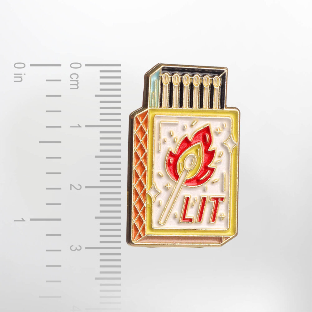 Matches – Smaltovaný odznak (#675) - Image 2