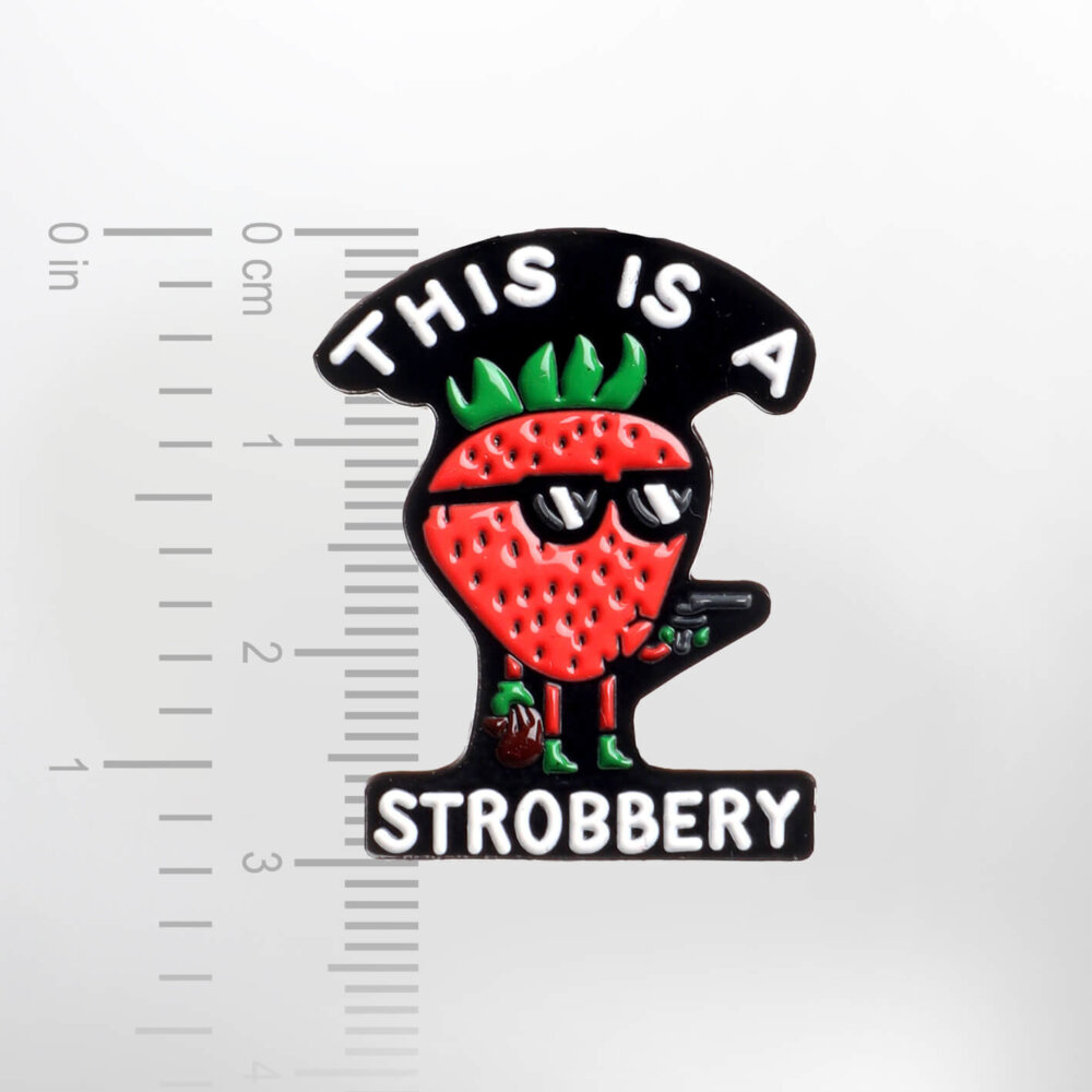 Iit's a StRobbery – Smaltovaný odznak (#719) - Image 2