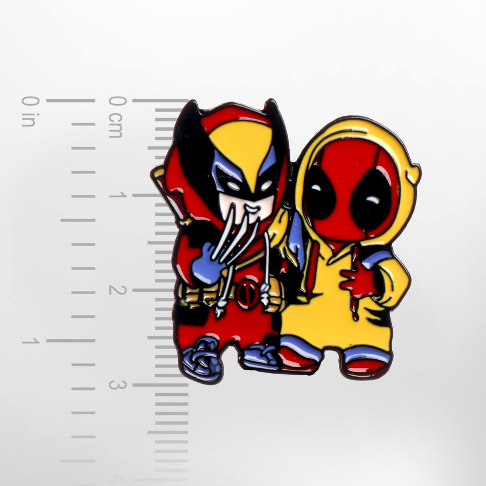 Deadpool and Wolverine – Smaltovaný odznak (#728) - Image 2