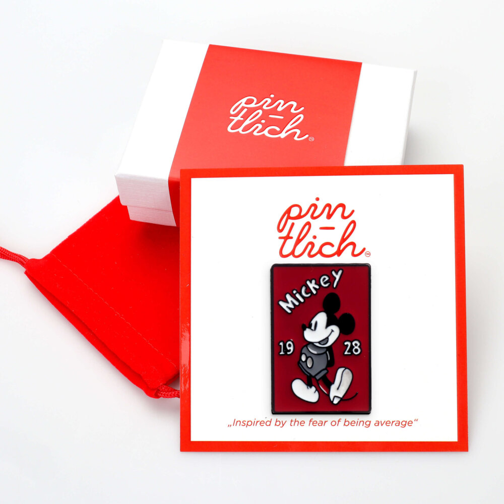 Mickey Mouse 1928 – Smaltovaný odznak (#754) - Image 3