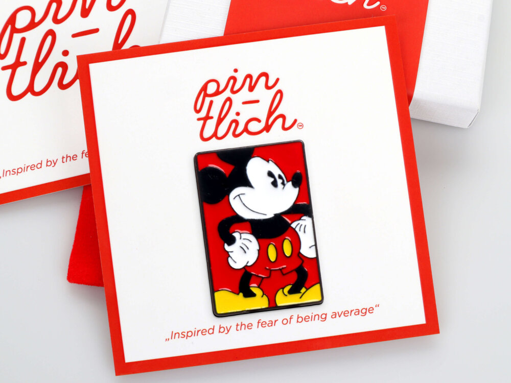 Mickey Mouse  – Smaltovaný odznak (#776)