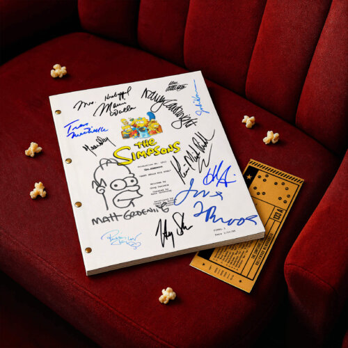 THE SIMPSONS "Bart Sells His Soul" + "Treehouse of Horror VI" (1995) Screenplay