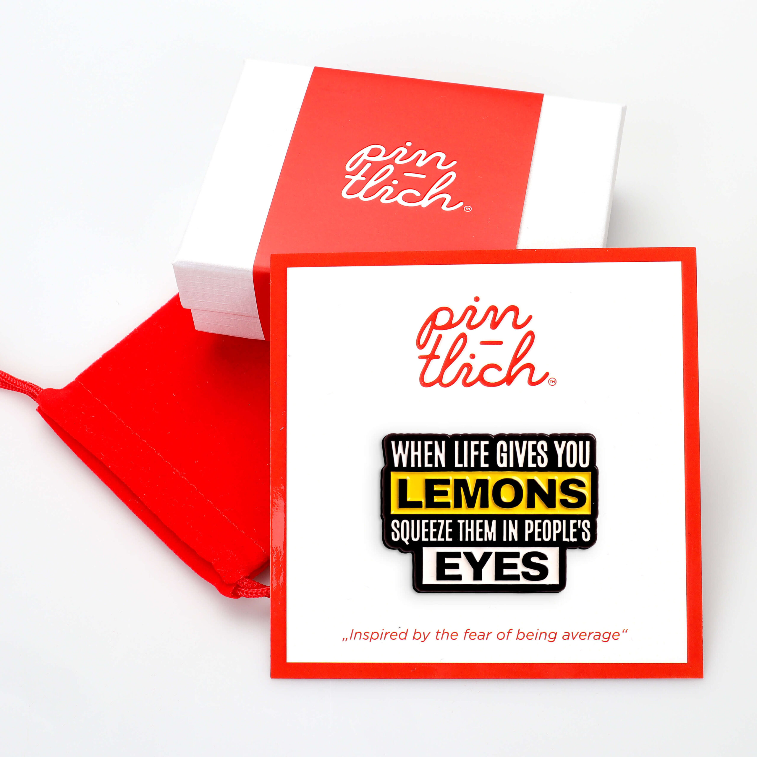 When Life Gives You Lemons – Smaltovaný odznak (#679) - Obrázek 3