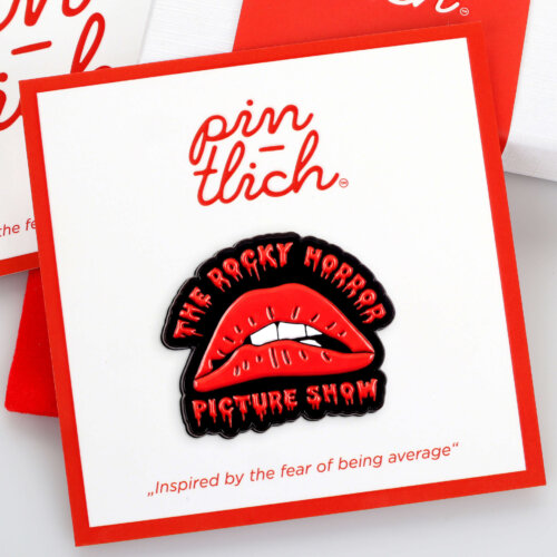 Rocky Horror Picture Show Lips – Smaltovaný odznak (#834)