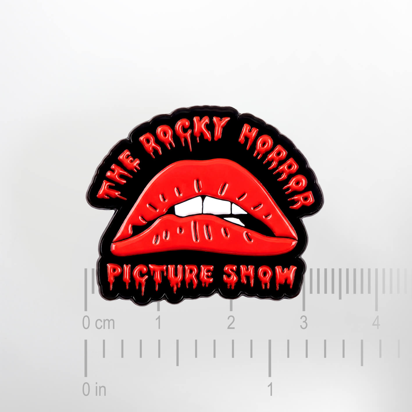 Rocky Horror Picture Show Lips – Smaltovaný odznak (#834) - Obrázek 2