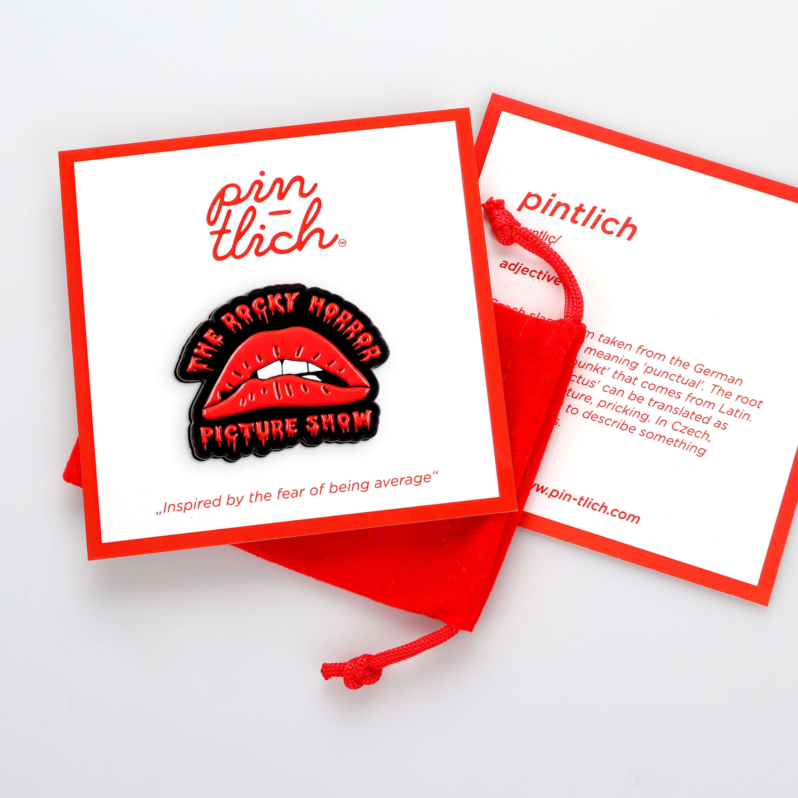 Rocky Horror Picture Show Lips – Smaltovaný odznak (#834) - Obrázek 5