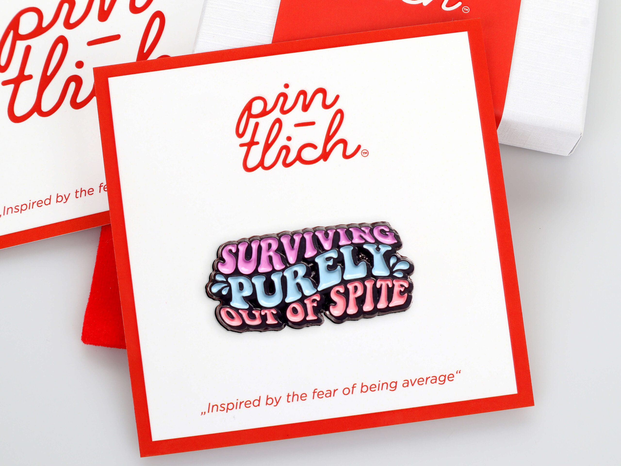 Surviving Purely Out of Spite – Smaltovaný odznak (#853)