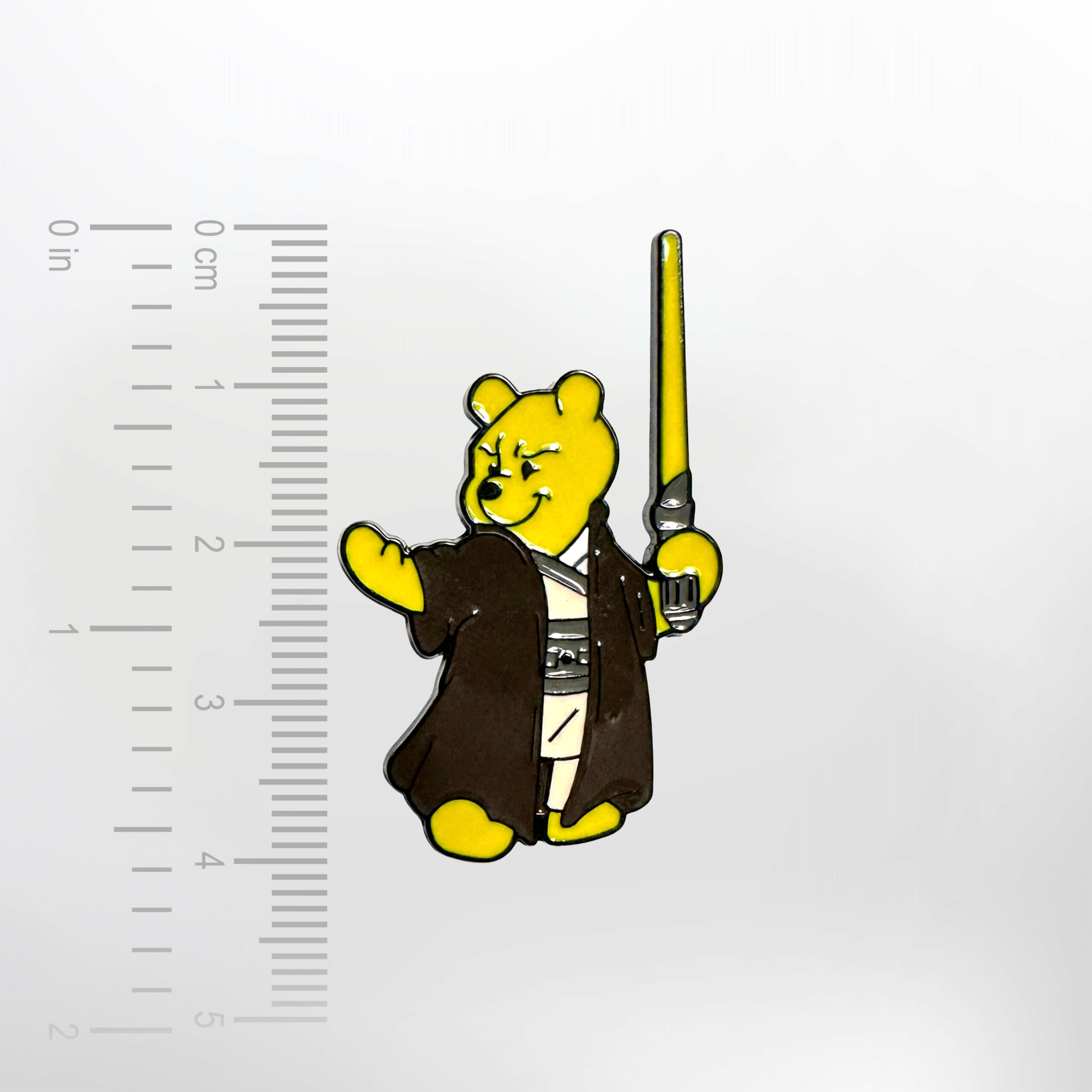 Winnie the Pooh Jedi – Smaltovaný odznak (#890) - Obrázek 2