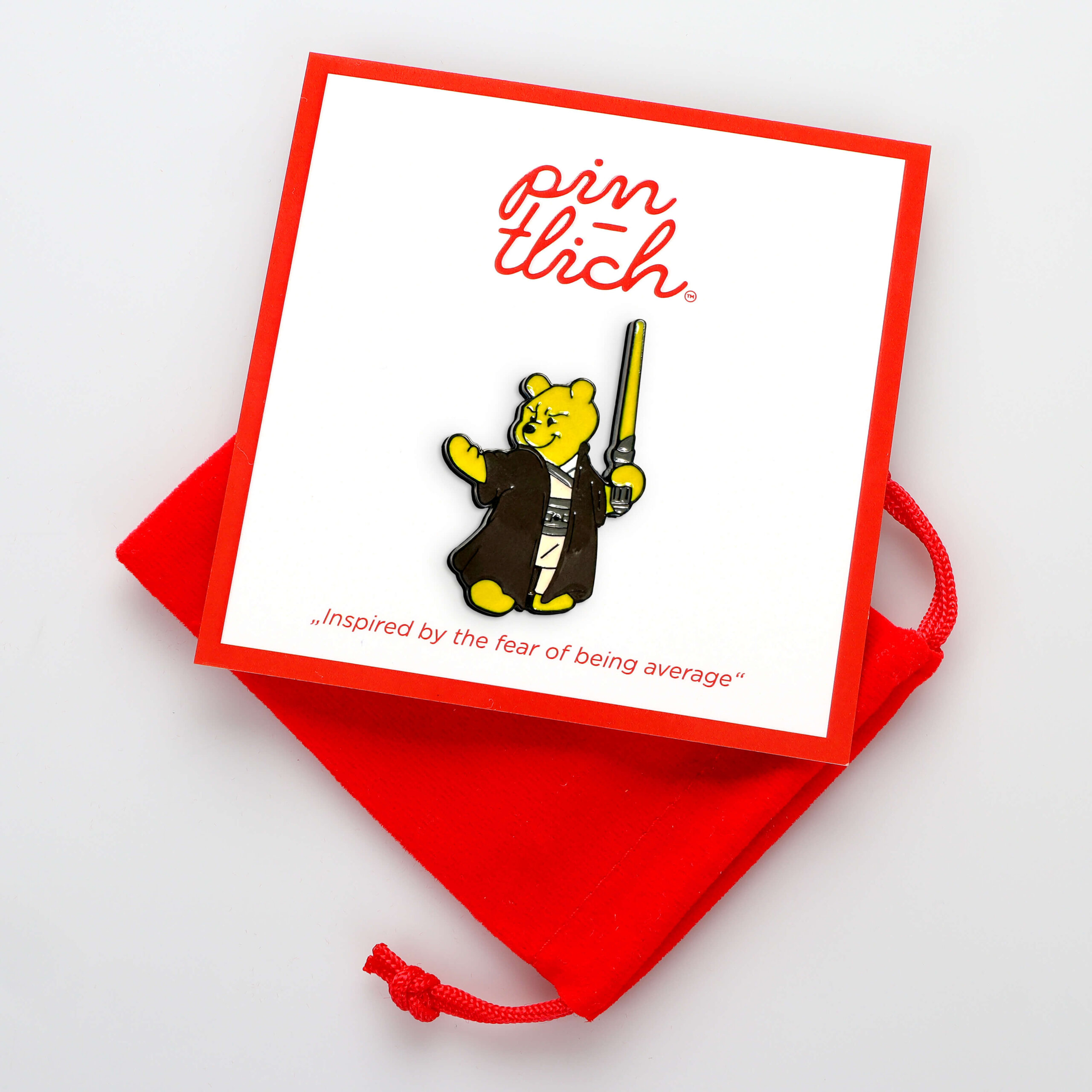 Winnie the Pooh Jedi – Smaltovaný odznak (#890) - Obrázek 4