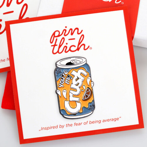 You're My Crush Spooky Soda – Smaltovaný odznak (#922)