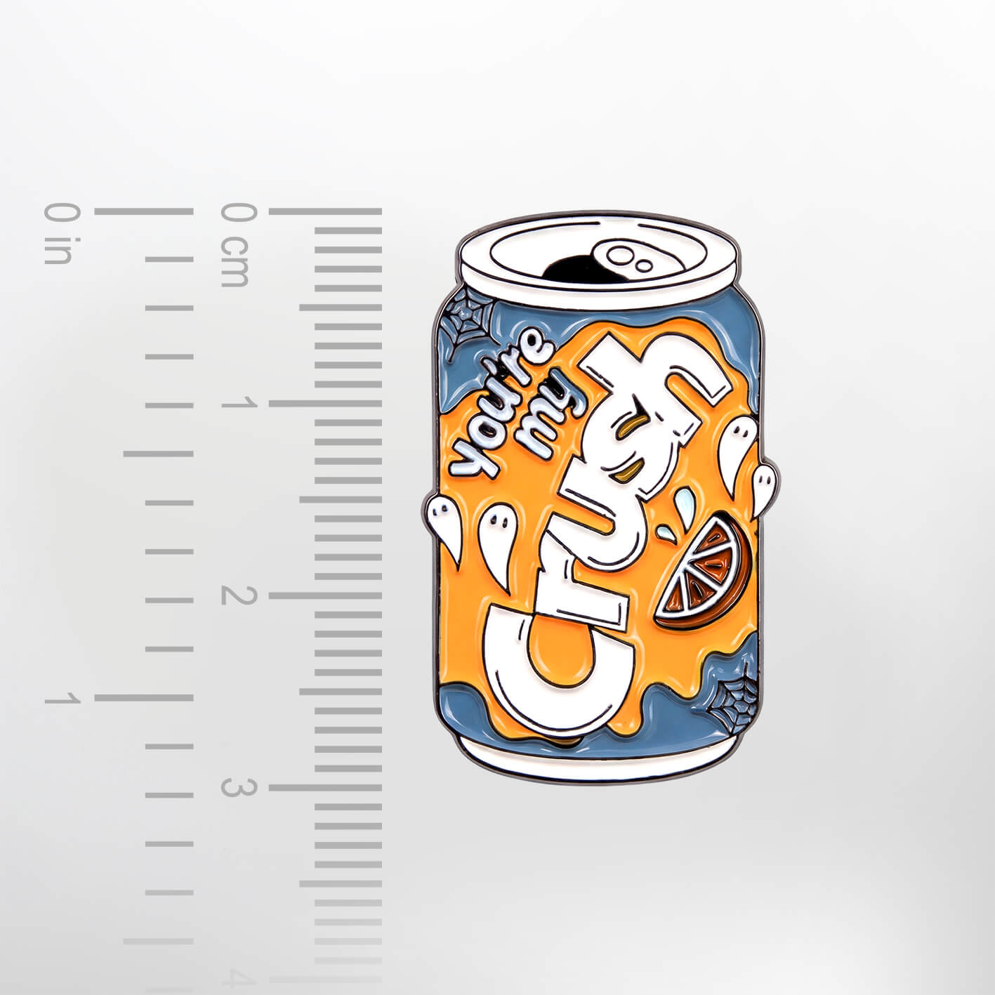 You're My Crush Spooky Soda – Smaltovaný odznak (#922) - Obrázek 2