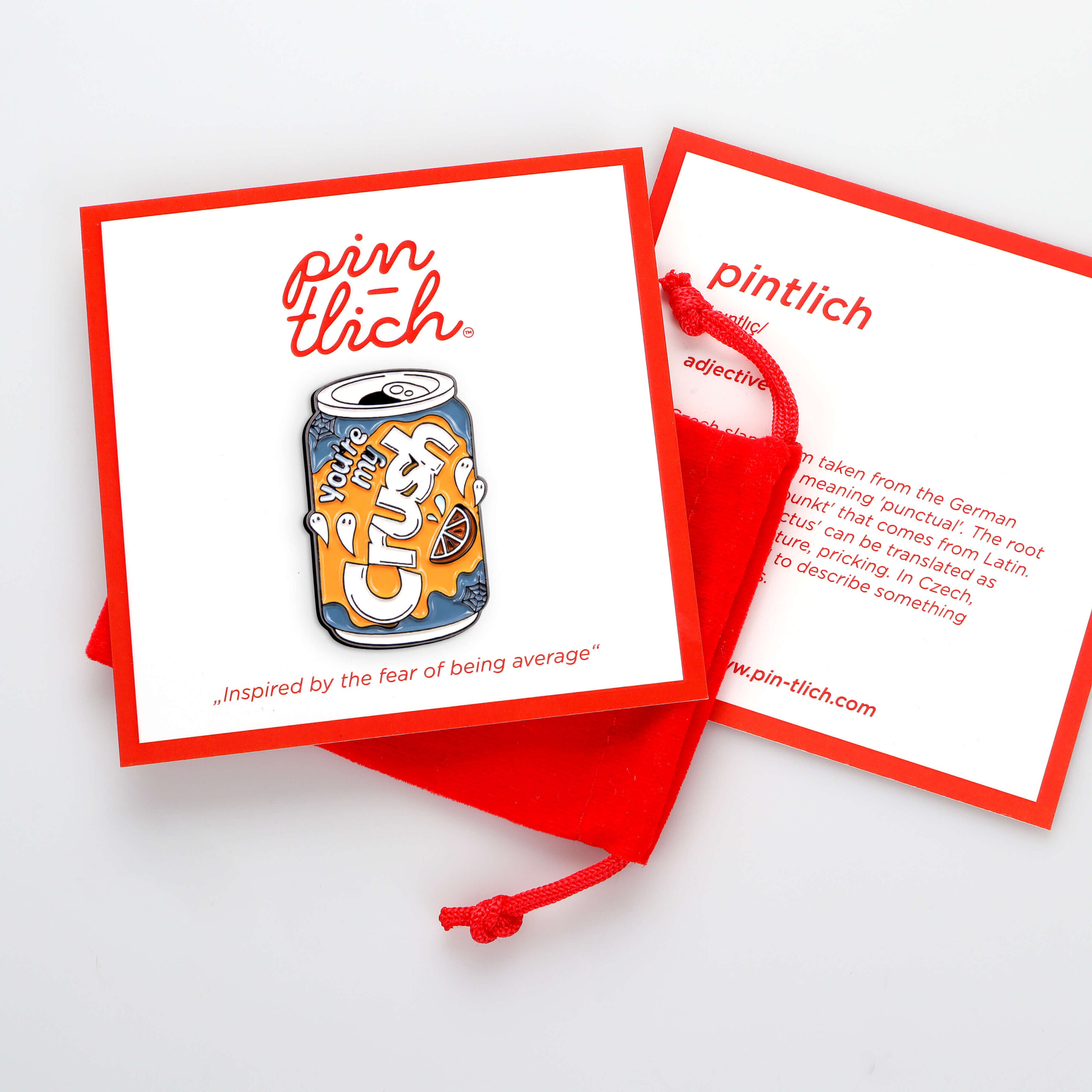 You're My Crush Spooky Soda – Smaltovaný odznak (#922) - Obrázek 5