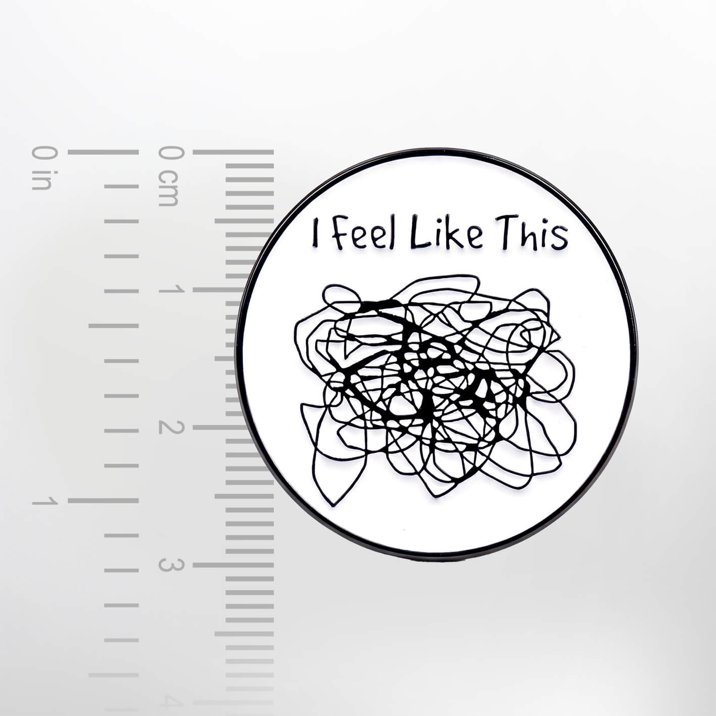 I Feel Like This – Smaltovaný odznak (#924) - Obrázek 2
