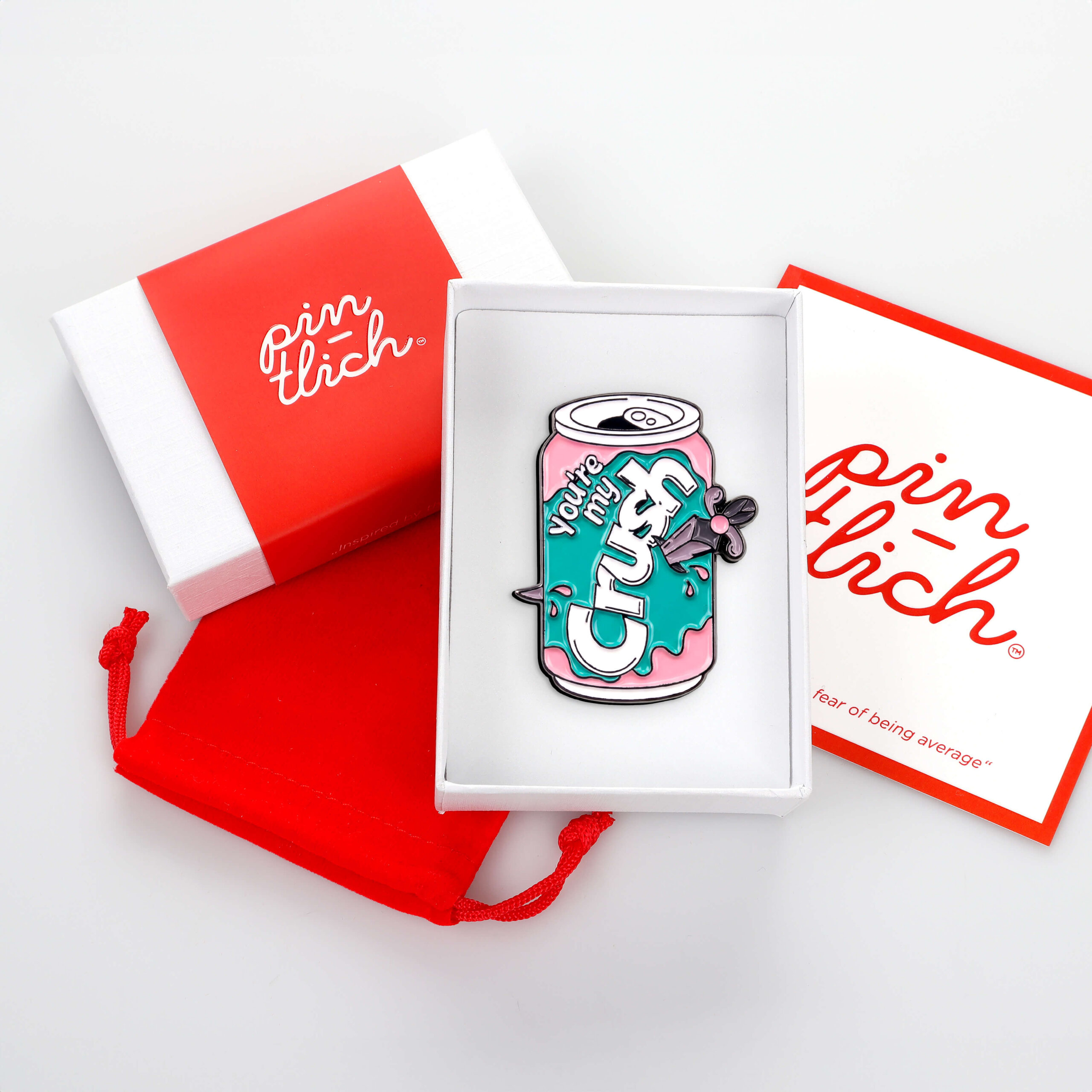 You're My Crush Dagger Soda – Smaltovaný odznak (#926) - Obrázek 6